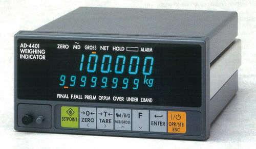 Водонепроницаемый индикатор-контроллер веса RS-232C, RS-422/485 | AD4401 для монтажа на панели