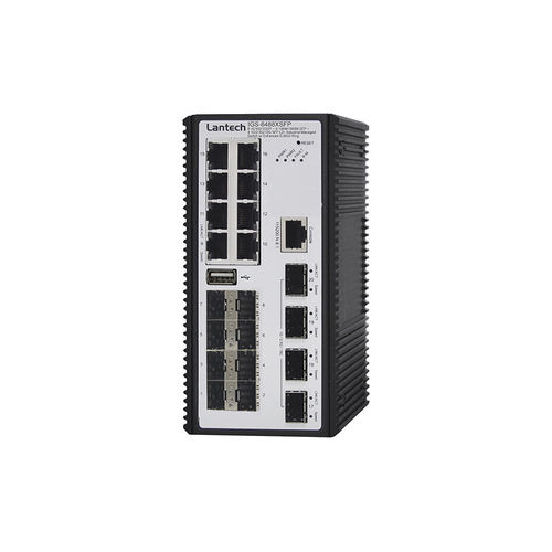 Управляемый коммутатор Ethernet серии IGS-6488XSFP20 портовгигабитная DIN-рейка