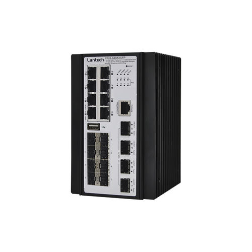 Управляемый коммутатор Ethernet серии IPGS-6488XSFP20 портовгигабитная DIN-рейка