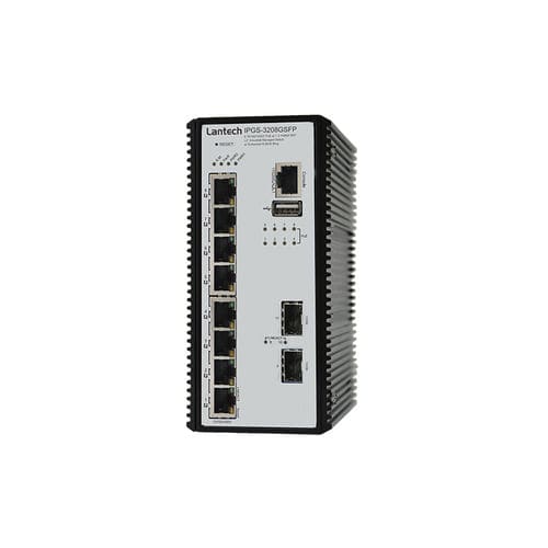 Управляемый Ethernet-коммутатор серии IPGS-3208GSFP, 10 портов, 2 гигабита