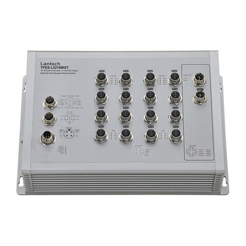 Managed ethernet switch TPES-L5216MGT series18 ports10/100BaseT(X)with housing