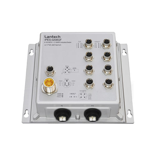 Неуправляемый коммутатор Ethernet серии IPES-0208GF10 портовгигабитный беспроводной