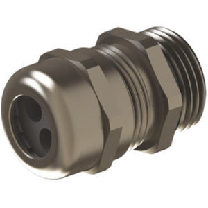 Nickel-plated brass cable gland OMBG 02A3IP65halogen-freethreaded