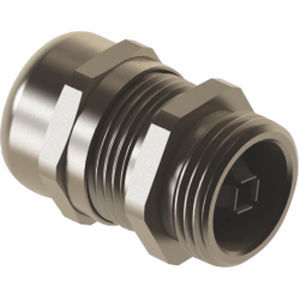 Nickel-plated brass cable gland OMBT 01 stainless steelIP68halogen-free