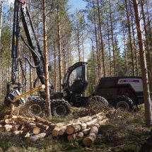 Crawler forestry harvester 6HP GTE