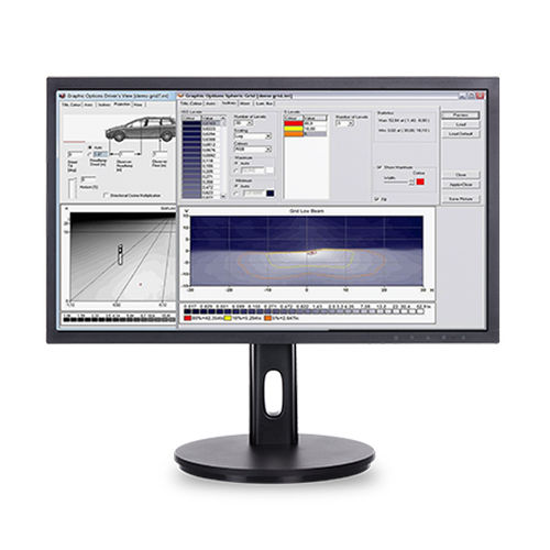Программное обеспечение для измерений LightContestдля фардля автомобильной промышленности