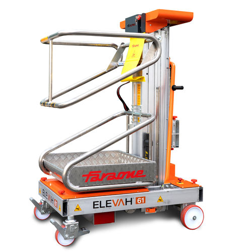 Mobile mast boom lift 61electriccompact