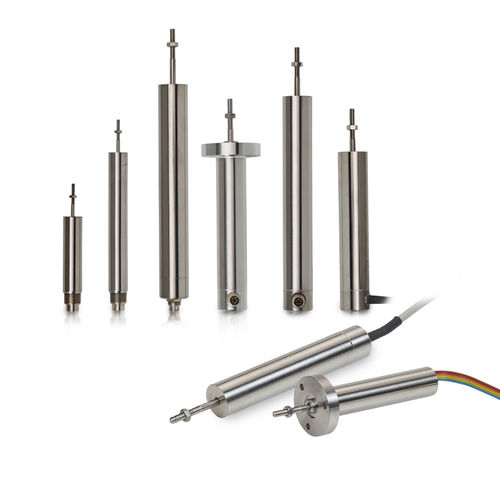 Linear displacement sensor induSENSOR DTAnon-contactinductiveanalog output