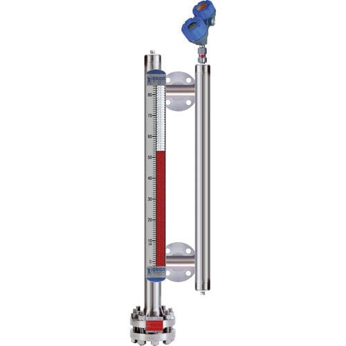 Liquid level indicator Gemini™magneticfloatradar