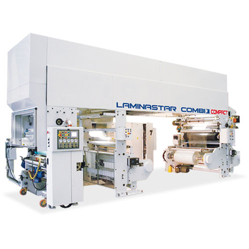 Solvent-free laminating machine Laminastar Combi Compactautomated
