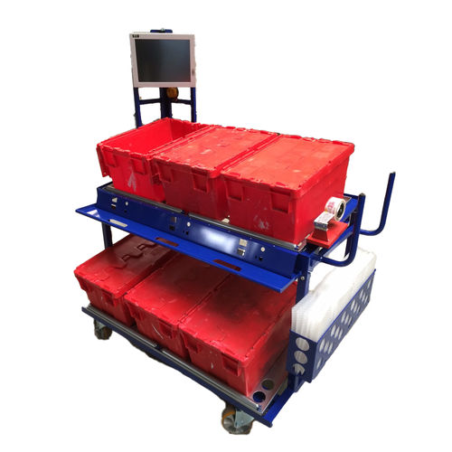 Transport cart CHARIOT COMMANDEwith swivel casters