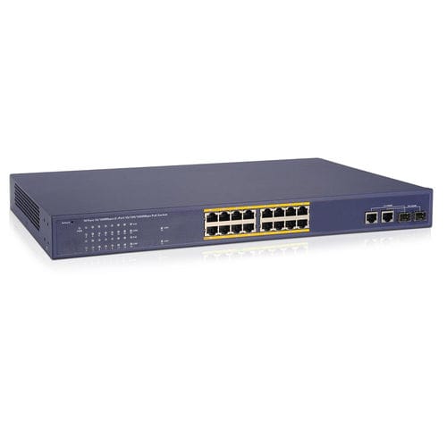 Managed network switch KNPB-1616 portsPoE