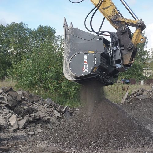 Crusher bucket CBA 30for excavators