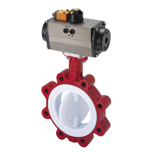 Butterfly valve KG 8electrically-actuatedfor waterflange