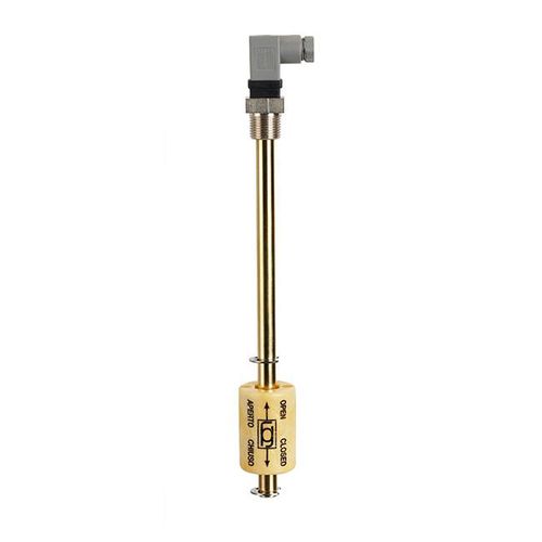 Magnetic float level switch IEG-BT seriesfor liquidsfor tanksbrass