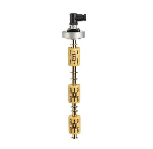 Magnetic float level switch IEG-M12for liquidsfor tanksbrass