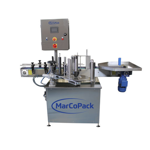 Automatic labeling system SET 200for bottlespotside