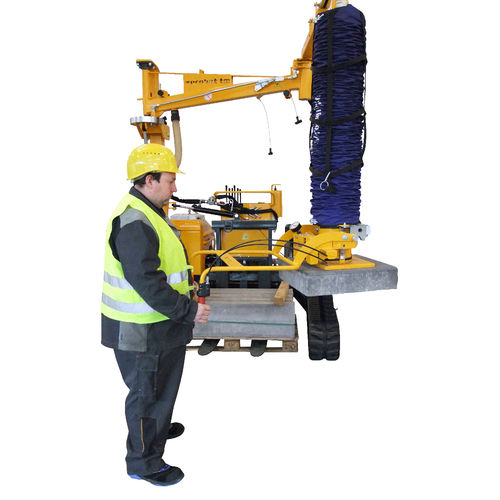 Vacuum manipulator BE-ERGOSPRINTfor liftingconcrete blockergonomic