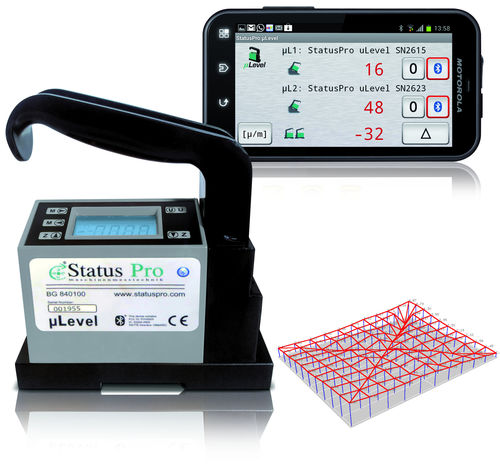 2-axis inclinometer SP µLevel 30digitalportable