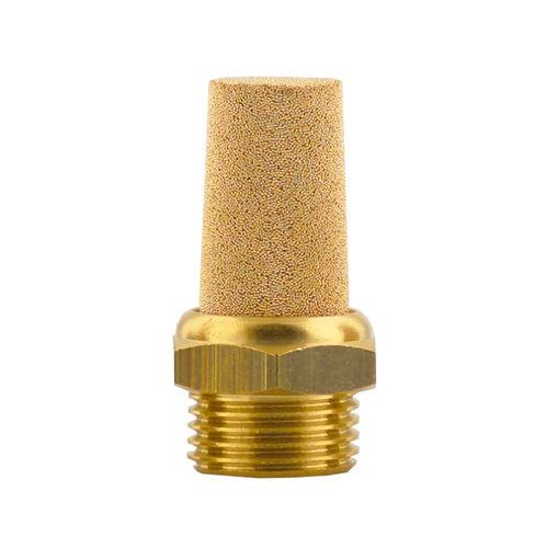 Compressed air silencer S seriesbronzesintered metal