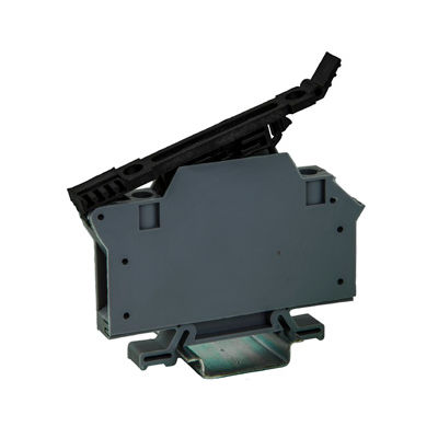 Fused terminal block 43434 HDIN rail-mountedlever-operatedplastic