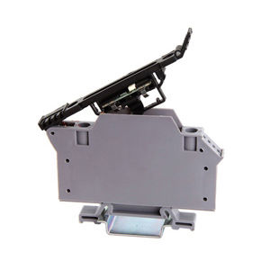 DIN rail-mounted terminal block 43491 Hscrew connectionlever-operatedwith LED