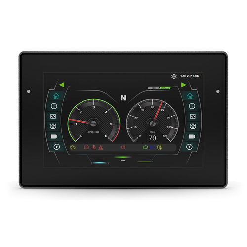 Сенсорный экран HMI OPUS B4, крепление на панели, портативный компьютер, 800 x 480