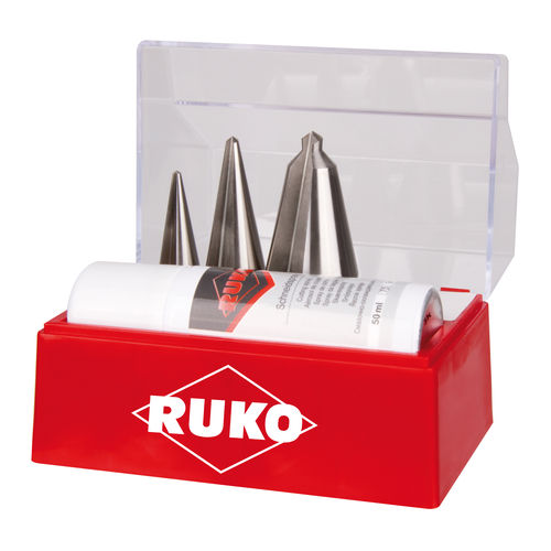 Solid set of drill bits 101009for plasticsfor cast ironfor brass