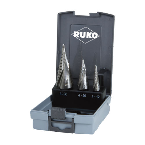 Solid set of drill bits 101026ROfor plasticsfor cast ironfor brass