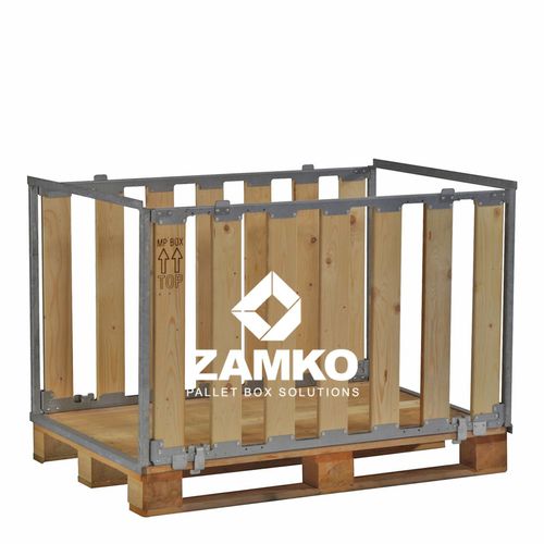 Деревянный поддонный ящик MPB.e70.W2storageтяжеловозный, многоразовый