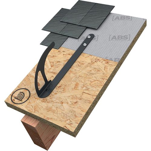 Ввинчивающийся крюк ABS-Lock DH04-Fдля безопасности на крышенержавеющая сталь