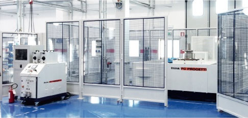 Wire mesh partition perimeter safetymodular