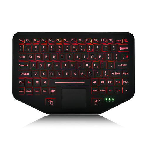 Desktop keyboard K-TEK-V275TP-FN-SC-BL-FDTscissor switchwith Fn keywith 2 mouse keys