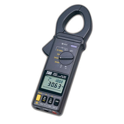 Мультиметр цифровой токовый TES-3063portable600 V1000 A