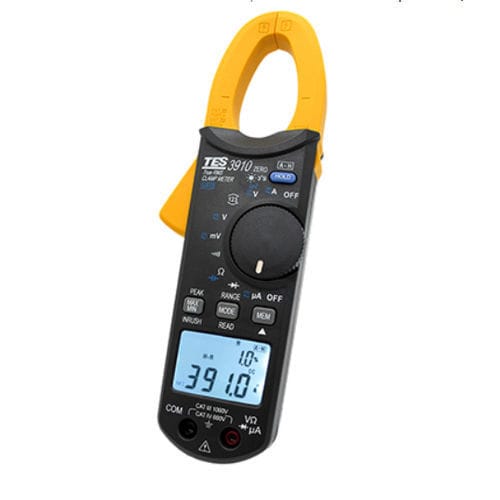 Мультиметр с клещами True RMS TES-3910цифровой портативный1000 В