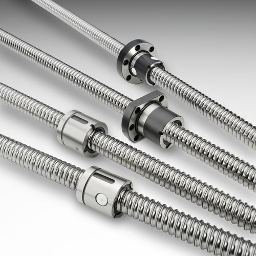 Steel ball screw precisiongroundthread whirled