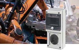 Equipped electrical enclosure BLOCK seriesthermoplasticpower distributionpre-assembled