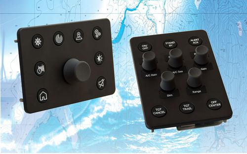 Control panel for marine applications waterproof