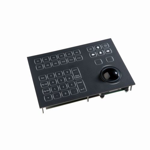 Panel-mount keyboard KSML38 series38-keywith trackballindustrial