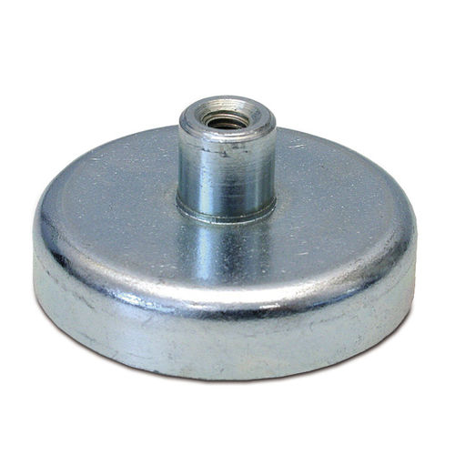 SmCo magnet 404, 405 seriesflat pot holdingpotzinc-plated