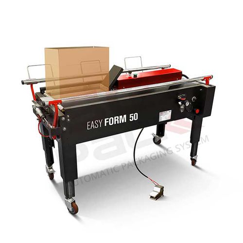 Полуавтоматический сборщик картонных коробок/коробок Easy Form 50 запечатывающих днищ пневматический, точное складывание