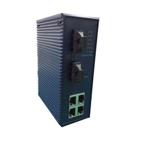 Управляемый коммутатор Ethernet IC086SLM042MM6 портов 10/100BaseT(X)компактный