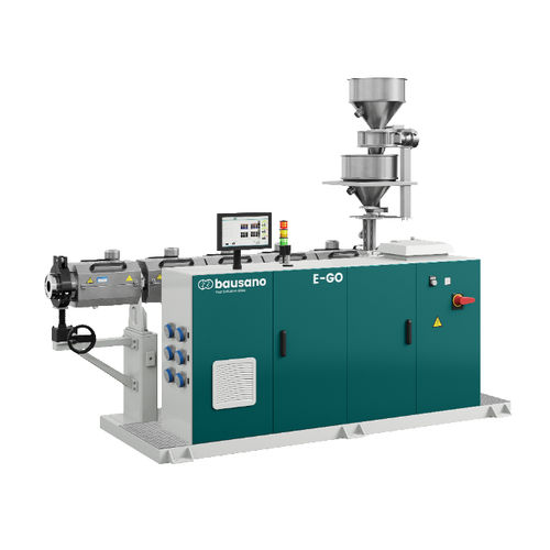 Tube extrusion line pelletizingfor PVCwith water cooling