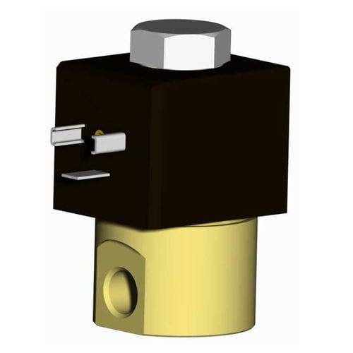 Direct-operated solenoid valve W CRYO2-wayNCbrass