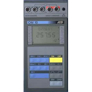 Digital microhmmeter OM 10 portable4-wire