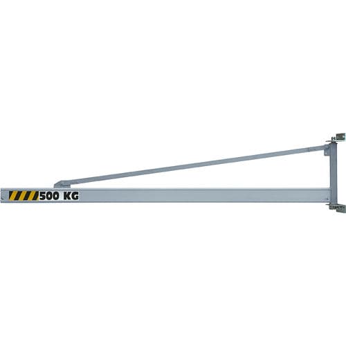 Wall-mounted jib crane 900Aliftingrotaryoverbraced