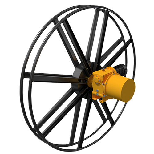 Cable reel motorizedaluminumrugged