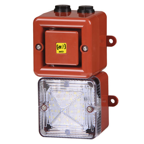 Прочная сирена TL100HV2IP66со светодиодным маякомэлектронная