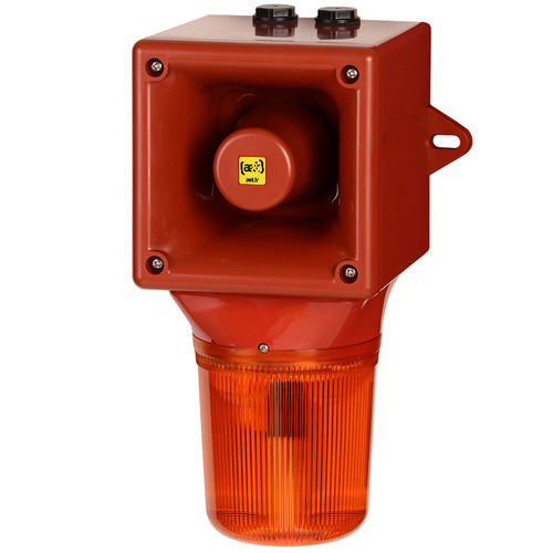 Сирена IP65 O530BLV2со светодиодным маяком64 звука