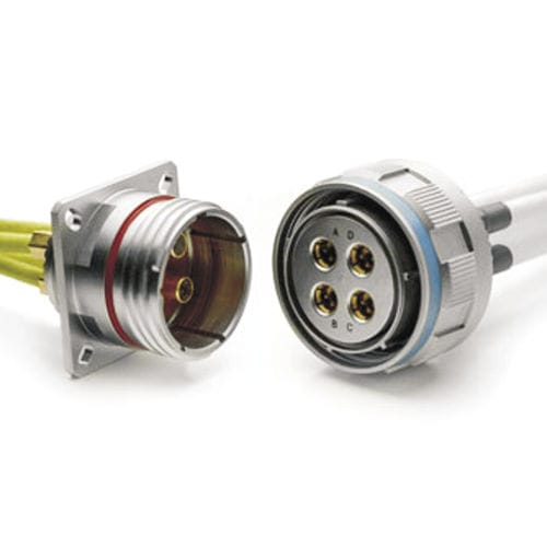 Разъем Quadrax MIL-DTL-38999/20 - 26 серияданныеаудио/видеоEthernet